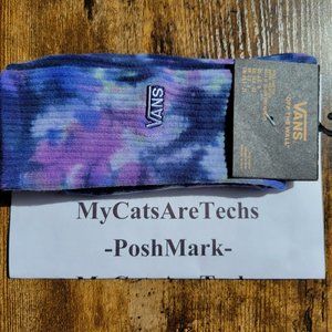 Vans Tie Dye Men's Socks (Size 6.5-9) COOL COLOR! UNISEX! Brand New With Tags!